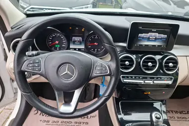 MERCEDES-BENZ C 200 Polar Weiss +Eredeti Magyar Autó +1.Tulaj +Vezetett Szervizkönyv +3X-s GARANCIA !!