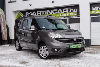 FIAT DOBLO Dobló Panorama 1.4 16V Pop (7 személyes ) Electroclash Grey+Sporty RED +Eredeti Magyar Autó +3X-s GARANCIA!!