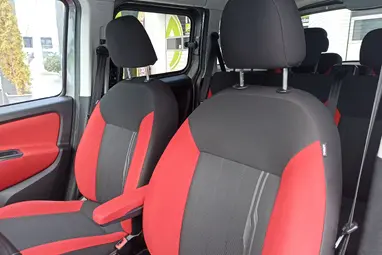 FIAT DOBLO Dobló Panorama 1.4 16V Pop (7 személyes ) Electroclash Grey+Sporty RED +Eredeti Magyar Autó +3X-s GARANCIA!!