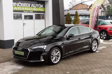 AUDI A5 Sportback 40 TFSI Advanced S-tronic Brilliant Black +Eredeti Magyar Autó +Mint az ÚJ +3X-s GARANCIA !!