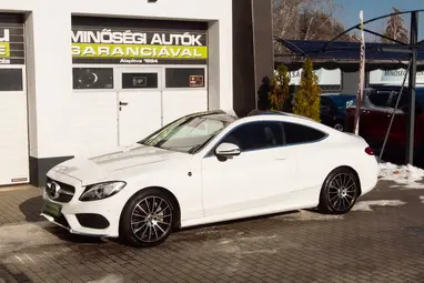 MERCEDES-BENZ C 250 7G-TRONIC Polar White +Eredeti Magyar Autó +1.Tulajdonos +3X-s GARANCIA !!