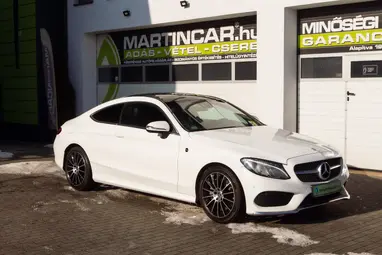 MERCEDES-BENZ C 250 7G-TRONIC Polar White +Eredeti Magyar Autó +1.Tulajdonos +3X-s GARANCIA !!