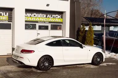 MERCEDES-BENZ C 250 7G-TRONIC Polar White +Eredeti Magyar Autó +1.Tulajdonos +3X-s GARANCIA !!