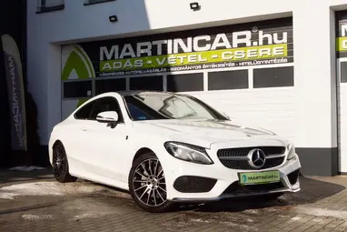 MERCEDES-BENZ C 250 7G-TRONIC Polar White +Eredeti Magyar Autó +1.Tulajdonos +3X-s GARANCIA !!