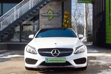 MERCEDES-BENZ C 250 7G-TRONIC Polar White +Eredeti Magyar Autó +1.Tulajdonos +3X-s GARANCIA !!