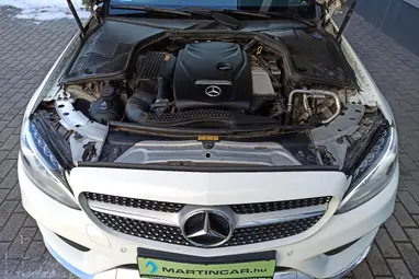 MERCEDES-BENZ C 250 7G-TRONIC Polar White +Eredeti Magyar Autó +1.Tulajdonos +3X-s GARANCIA !!
