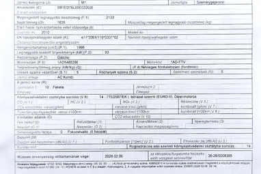 TOYOTA AVENSIS Wagon 2.0 D-4D Night Sky Black +Szép Gyárias Állapot +Friss Vizsga +3X-s GARANCIA !!