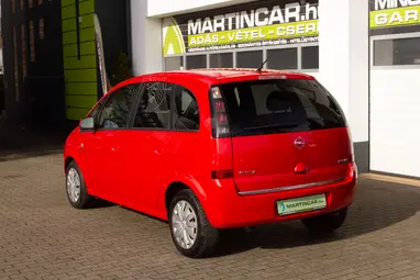 OPEL MERIVA A 1.4 Enjoy Vagány MAGMA RED metalic +új állapotú Grey PUNCH Cloth +3X-s GARANCIA !!