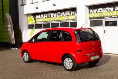 OPEL MERIVA A 1.4 Enjoy Vagány MAGMA RED metalic +új állapotú Grey PUNCH Cloth +3X-s GARANCIA !!