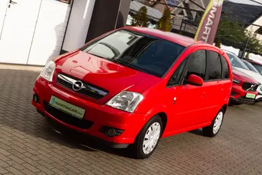 OPEL MERIVA A 1.4 Enjoy Vagány MAGMA RED metalic +új állapotú Grey PUNCH Cloth +3X-s GARANCIA !!