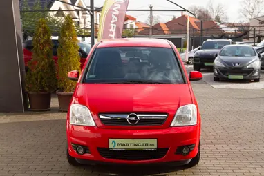 OPEL MERIVA A 1.4 Enjoy Vagány MAGMA RED metalic +új állapotú Grey PUNCH Cloth +3X-s GARANCIA !!