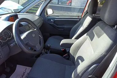 OPEL MERIVA A 1.4 Enjoy Vagány MAGMA RED metalic +új állapotú Grey PUNCH Cloth +3X-s GARANCIA !!