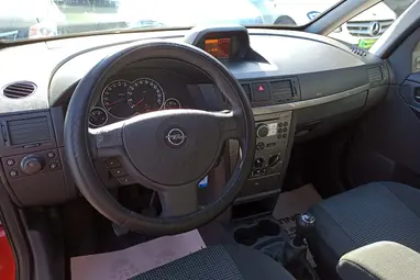 OPEL MERIVA A 1.4 Enjoy Vagány MAGMA RED metalic +új állapotú Grey PUNCH Cloth +3X-s GARANCIA !!