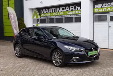 MAZDA 3 Sport 2.2 D Revolution SPORT Deep Crystal +Prémium állapot +Friss Szervíz +3X-s GARANCIA !!