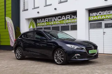 MAZDA 3 Sport 2.2 D Revolution SPORT Deep Crystal +Prémium állapot +Friss Szervíz +3X-s GARANCIA !!