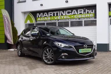 MAZDA 3 Sport 2.2 D Revolution SPORT Deep Crystal +Prémium állapot +Friss Szervíz +3X-s GARANCIA !!