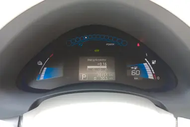 NISSAN LEAF (Automata) Super Black +Keveset futott +Második Tulajdonostól +3X-s GARANCIA !!