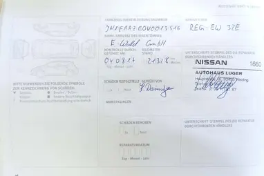 NISSAN LEAF (Automata) Super Black +Keveset futott +Második Tulajdonostól +3X-s GARANCIA !!