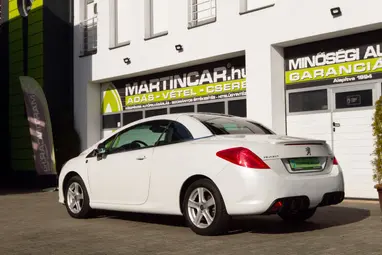 PEUGEOT 308 CC 1.6 VTI Premium Pack ALLURE Sport +Nacré White Gyöngyházfény +Friss Vizsga +3X-s GARANCIA !!