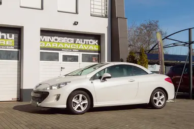 PEUGEOT 308 CC 1.6 VTI Premium Pack ALLURE Sport +Nacré White Gyöngyházfény +Friss Vizsga +3X-s GARANCIA !!