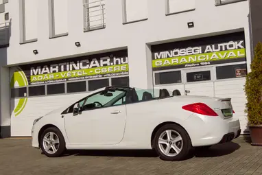 PEUGEOT 308 CC 1.6 VTI Premium Pack ALLURE Sport +Nacré White Gyöngyházfény +Friss Vizsga +3X-s GARANCIA !!