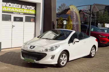 PEUGEOT 308 CC 1.6 VTI Premium Pack ALLURE Sport +Nacré White Gyöngyházfény +Friss Vizsga +3X-s GARANCIA !!