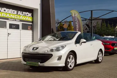 PEUGEOT 308 CC 1.6 VTI Premium Pack ALLURE Sport +Nacré White Gyöngyházfény +Friss Vizsga +3X-s GARANCIA !!