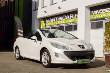 PEUGEOT 308 CC 1.6 VTI Premium Pack ALLURE Sport +Nacré White Gyöngyházfény +Friss Vizsga +3X-s GARANCIA !!