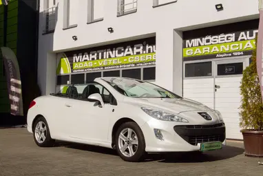 PEUGEOT 308 CC 1.6 VTI Premium Pack ALLURE Sport +Nacré White Gyöngyházfény +Friss Vizsga +3X-s GARANCIA !!