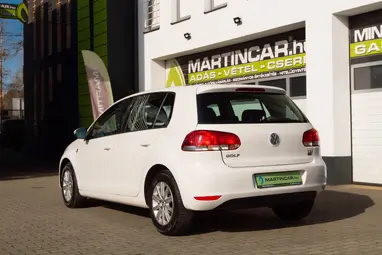 VOLKSWAGEN GOLF VI 1.6 TDi Trendline Candy White +Első Tulajdonostól +Vezérlés csere +3X-s GARANCIA !!