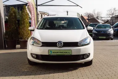 VOLKSWAGEN GOLF VI 1.6 TDi Trendline Candy White +Első Tulajdonostól +Vezérlés csere +3X-s GARANCIA !!