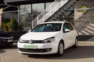 VOLKSWAGEN GOLF VI 1.6 TDi Trendline Candy White +Első Tulajdonostól +Vezérlés csere +3X-s GARANCIA !!
