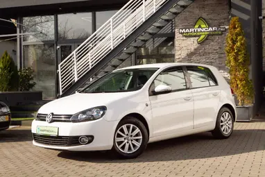 VOLKSWAGEN GOLF VI 1.6 TDi Trendline Candy White +Első Tulajdonostól +Vezérlés csere +3X-s GARANCIA !!