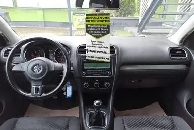 VOLKSWAGEN GOLF VI 1.6 TDi Trendline Candy White +Első Tulajdonostól +Vezérlés csere +3X-s GARANCIA !!