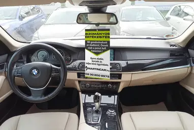 BMW 520i Touring (Automata) Alpine White +Első Tulajdonos +Vezetett Szervízkönyv +Igényes állapot +3X-s GARANCIA!