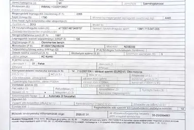 BMW 520i Touring (Automata) Alpine White +Első Tulajdonos +Vezetett Szervízkönyv +Igényes állapot +3X-s GARANCIA!