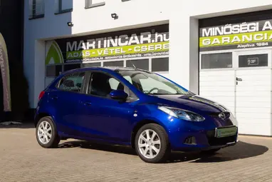 MAZDA 2 1.3i TE Pro Aurora Blue Metallic +Első Tulajdonostól +Keveset futott+5 ajtós +3X-s GARANCIA !!