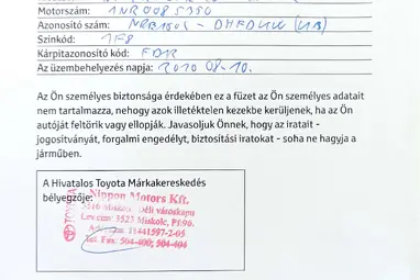TOYOTA AURIS 1.33 Silver Metallic +Eredeti Magyar Autó +Első Tulajdonostól +3X-s GARANCIA !!