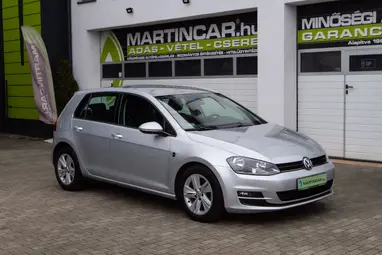VOLKSWAGEN GOLF VII 1.6 TDI BMT Trendline Coolsilber Metallic +Első Tulajdonostól +Igényes állapot +3X-s GARANCIA !!