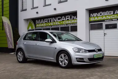VOLKSWAGEN GOLF VII 1.6 TDI BMT Trendline Coolsilber Metallic +Első Tulajdonostól +Igényes állapot +3X-s GARANCIA !!
