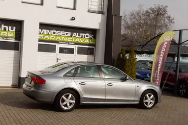 AUDI A4 1.8 T FSi Impozáns Eisensilber +Igényes Lichtgrau utastér +Friss Vizsga +3X-s GARANCIA !!