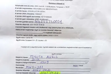 TOYOTA AURIS 1.33 Live Classic Silver Metallic +Eredeti Magyar Autó +3X-s GARANCIA !!