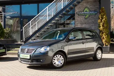 VOLKSWAGEN POLO IV 1.2 70 12V Trendline Blue Anthrazit Pearl +Klíma +Keveset futott +3X-s GARANCIA !!