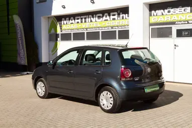 VOLKSWAGEN POLO IV 1.2 70 12V Trendline Blue Anthrazit Pearl +Klíma +Keveset futott +3X-s GARANCIA !!