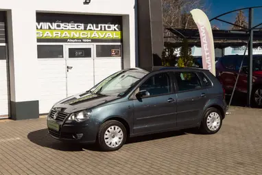 VOLKSWAGEN POLO IV 1.2 70 12V Trendline Blue Anthrazit Pearl +Klíma +Keveset futott +3X-s GARANCIA !!