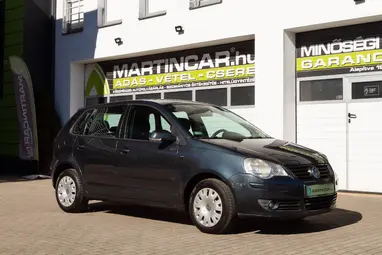 VOLKSWAGEN POLO IV 1.2 70 12V Trendline Blue Anthrazit Pearl +Klíma +Keveset futott +3X-s GARANCIA !!