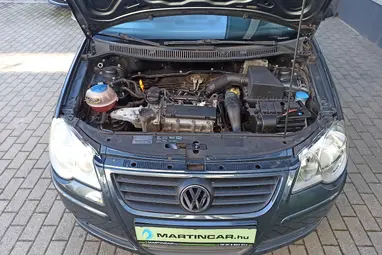 VOLKSWAGEN POLO IV 1.2 70 12V Trendline Blue Anthrazit Pearl +Klíma +Keveset futott +3X-s GARANCIA !!
