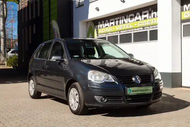 VOLKSWAGEN POLO IV 1.2 70 12V Trendline Blue Anthrazit Pearl +Klíma +Keveset futott +3X-s GARANCIA !!