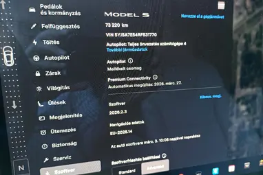 TESLA MODEL S Long Range AWD (Automata) Stealth Grey +1.Tulajdonostól +Eredeti Magyar Autó +Gyári GARANCIA !!