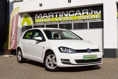 VOLKSWAGEN GOLF VII 1.4 TSi BMT Trendline Pure White +1. Tulajdonostól +Eredeti Magyar Autó +49E km!!